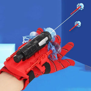 Ziloty Spider Web Shooters Toy for Kids Fans, Hero Launcher Wrist Toy Set, Cosplay Launcher Bracers Accessories, Sticky Wall Soft Bomb Funny Children's Educational Toys, Multicolor