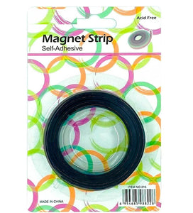 Ziloty Self Adhesive Flexible Magnetic Tape 2cm x 1m with Adhesive Backing, Used for Crafts