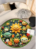 Ziloty 3D Visual Anti-Slip Super Absorbent Floor Mat Diatomaceous Earth Bath Mat with 3D Cartoon Printed Design, Easy to Clean Soft Diatom Mud Entrance &Bathroom (multidesing & Color)