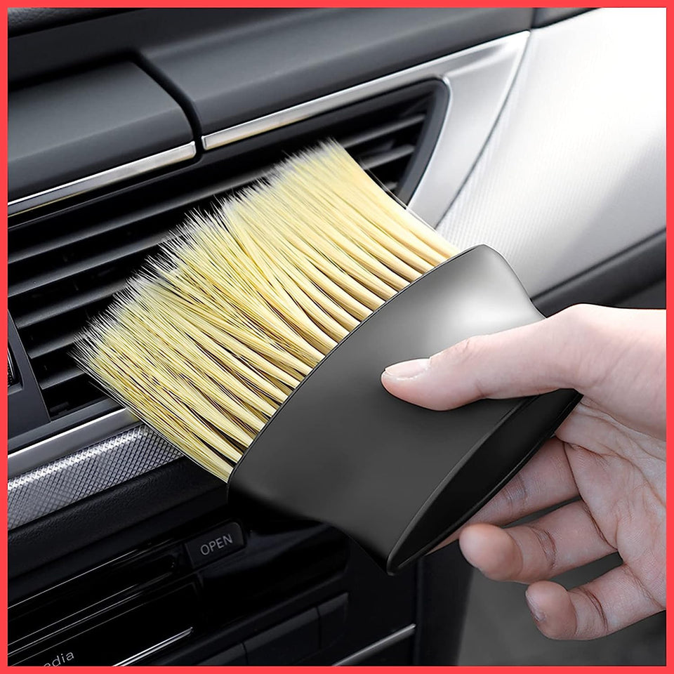 Car Interior AC Vents Cleaning Brush Soft Duster Interior Cleaning Det –  ziloty