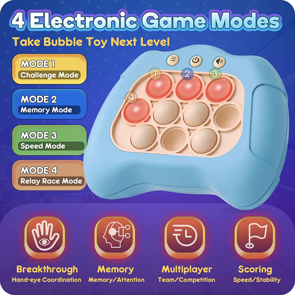 Fast Push Game, Fidget Toys for Adults Kids Handheld Games, Push