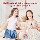 Ziloty Karaoke Machine for Kids Adults with Wireless Mics Portable Bluetooth Speaker & Dynamic Lights Birthday Gift for Girls, Boys & Toddlers