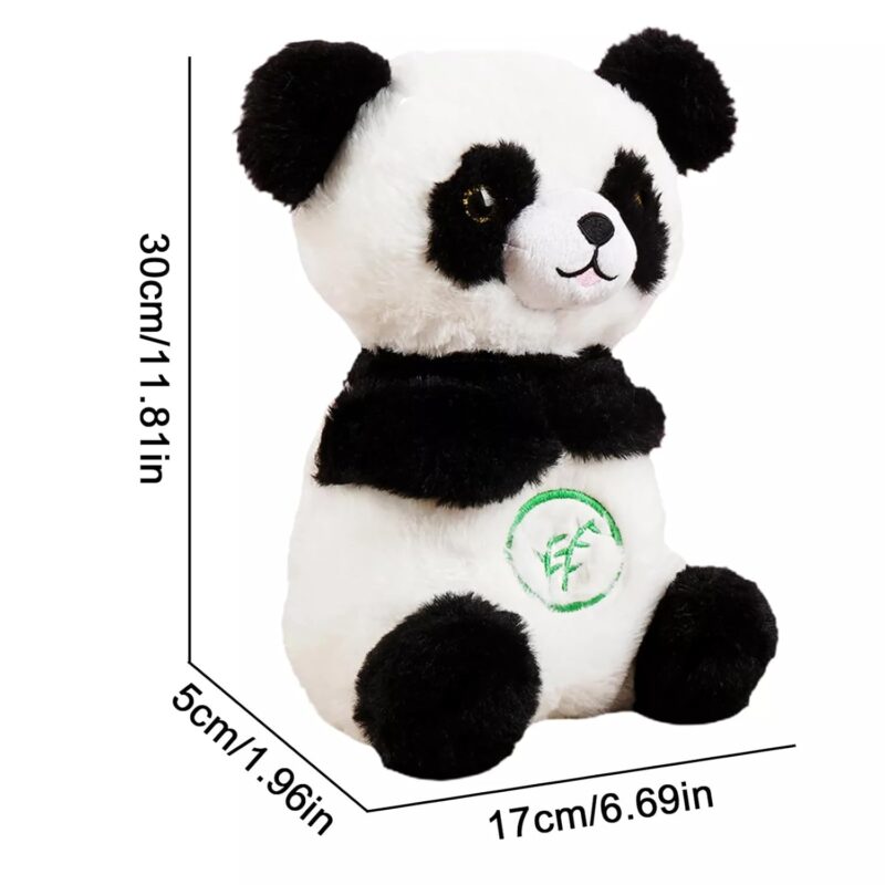 Dangfly Portable Plush Baby Toy with Music, Sounds, Lights and Breathing Motion, Breathing Toy with Lights | Gift for Kids | Size 30cm,Pack of 1 (Breathing Panda) - Image 4