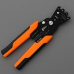 Zilotyshopping  Multifunctional Cutter - Wire Stripper, Crimping Plier, Cable Cutter, Multi-Purpose Wire Stripper & Crimping Tool (Orange Crown Plier)