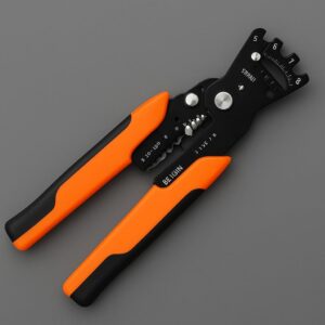 Zilotyshopping  Multifunctional Cutter - Wire Stripper, Crimping Plier, Cable Cutter, Multi-Purpose Wire Stripper & Crimping Tool (Orange Crown Plier)
