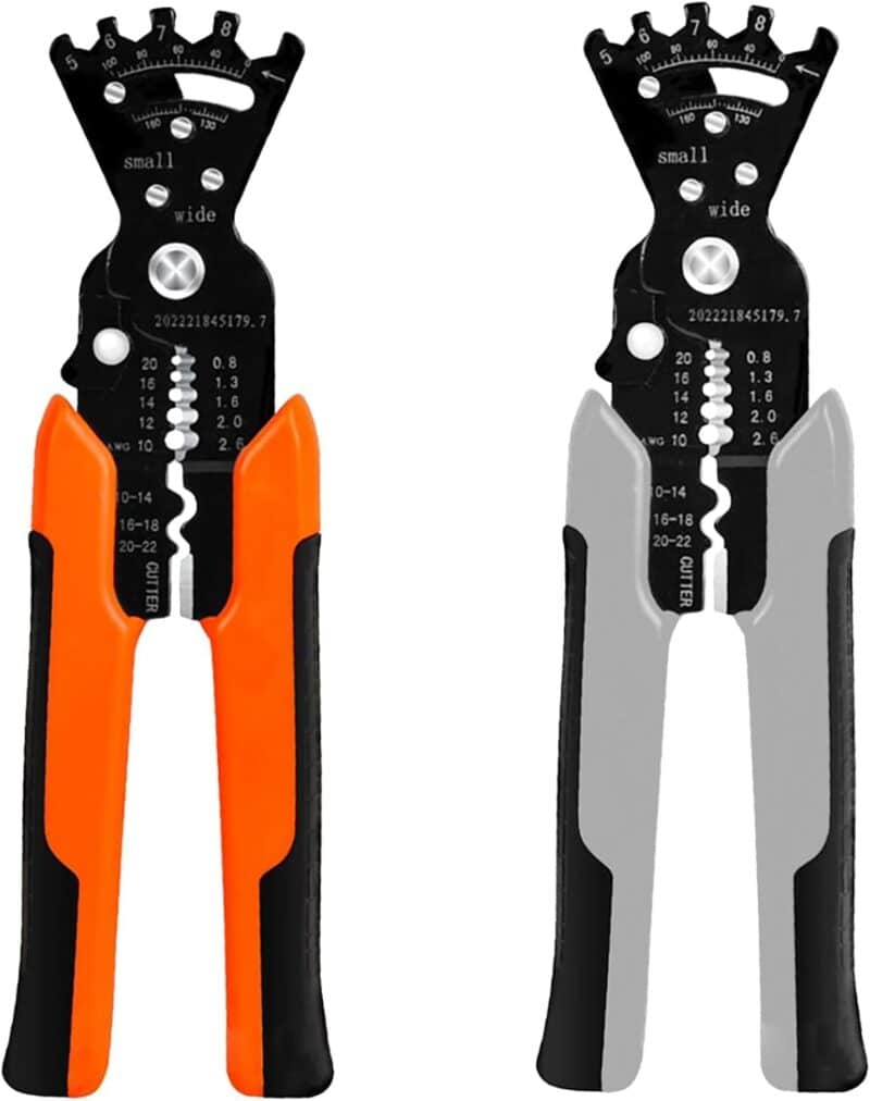 Zilotyshopping  Multifunctional Cutter - Wire Stripper, Crimping Plier, Cable Cutter, Multi-Purpose Wire Stripper & Crimping Tool (Orange Crown Plier) - Image 4