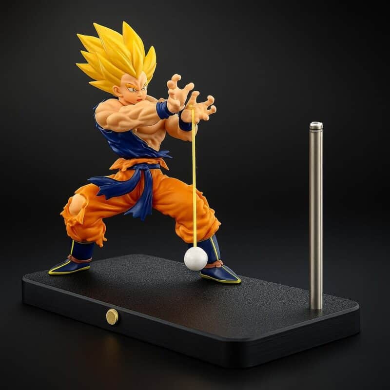 Zilotyshopping 3D Anime Hero LED Night Light – Rechargeable Magnetic Action Lamp with Energy Blast Effect, Power Pose Table Decor for Kids - Image 2