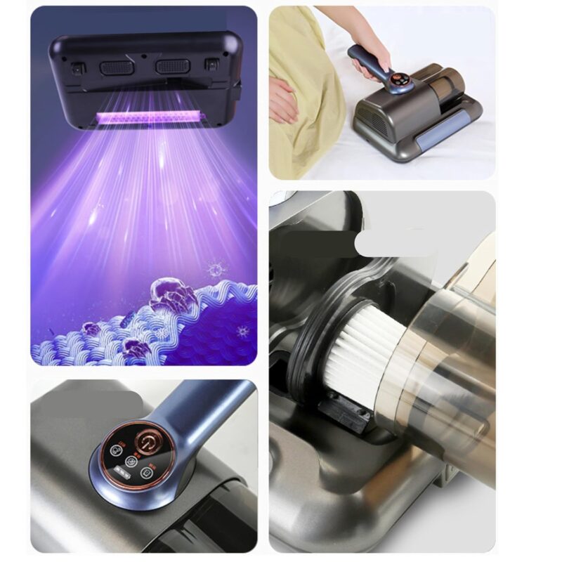 Zilotyshopping Wireless Vacuum Cleaner and UV Mite Cleaner- Vacuum Cleaner for Carpet,Floor, Sofa,Bed Mattress|Strong Suction and Low Noise| Suitable for Pillows,Plush Toys,Bed,Quilt,Sofa - Image 4