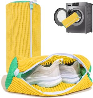 Zilotyshopping Reusable Shoe Washing Bag for Laundry - Multicolour