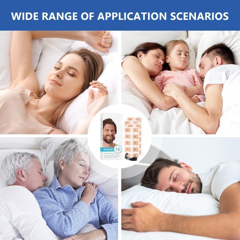 Zilotyshopping 30 PCS Nose Magnet for Breathing, Breathing Magnetic Nasal Strips, Nose Breathing Aids Breathing, Nose Breathing Strips,for Men & Women Home, Hotel,Travel, Business Trip and Car - Image 4