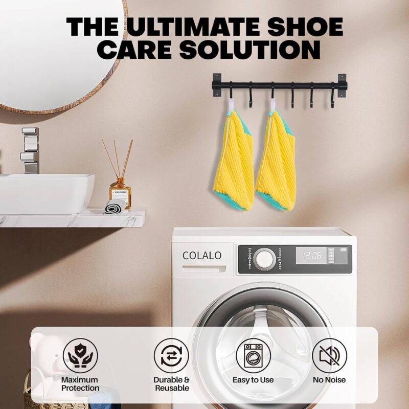 Zilotyshopping Reusable Shoe Washing Bag for Laundry - Multicolour - Image 2