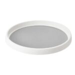 Zilotyshopping Non-Skid 360° Rotating Storage Tray – Anti-Slip Lazy Susan Organizer for Kitchen, Bathroom, Vanity & Cabinet Storage