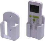 Zilotyshopping Fixed Remote Holder | Wall Mounted Remote Control Organizer | Adhesive No-Drill Multi-Purpose Holder for Home & Office