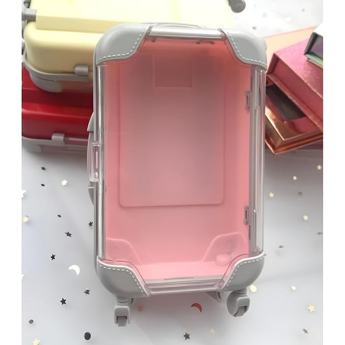 Zilotyshopping Mini Suitcase Storage Box – Travel-Style Multipurpose Gift Case for Candy, Jewelry, Lashes & Party Favors | Multicolor (Pack of 1) - Image 7
