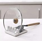 Zilotyshopping Plastic Oil Spill Spoon Resting Tray – Kitchen Spoon Holder & Drip Tray for Ladle, Spatula & Cooking Utensils