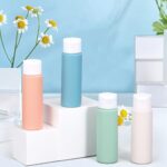 Zilotyshopping 4 Pcs Travel Bottle Set – Leakproof Refillable Containers for Shampoo, Lotion & Liquids | Portable, Reusable & Travel Friendly