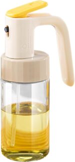 Zilotyshopping 250 ml Oil Spray Bottle – Refillable Kitchen Oil Mister for Cooking, Baking & Grilling | Fine Mist Sprayer, Leakproof & Reusable