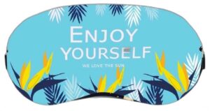 Zilotyshopping Eye Mask (Random Design) – Soft Comfortable Sleep Mask for Travel, Rest & Relaxation | Lightweight, Breathable & Adjustable Fit