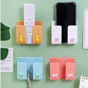 Zilotyshopping Fancy Cute Cartoon Mobile Holder | Adhesive Phone Stand | Decorative Wall Mounted Mobile Holder for Home & Office