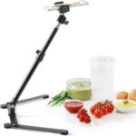 Zilotyshopping Overhead Video Mobile Metal Desktop Stand with 1/4" Adapter – Adjustable Recording Mount for Phone, Camera & Action Cam | Ideal for Online Teaching & Content Creation