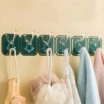 Zilotyshopping 6 Plate Wall Hanging Adhesive Hook – Heavy Duty Self Adhesive Wall Hooks for Kitchen, Bathroom & Home | Strong Hold, Space Saving & Easy Install