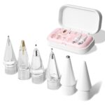 Zilotyshopping 6-Pack Replacement Tips for Stylus Pencil – High-Sensitivity POM Nibs Compatible with Pencil Gen 1/2, Pro & USB-C Stylus | Smooth Precision Writing Tips