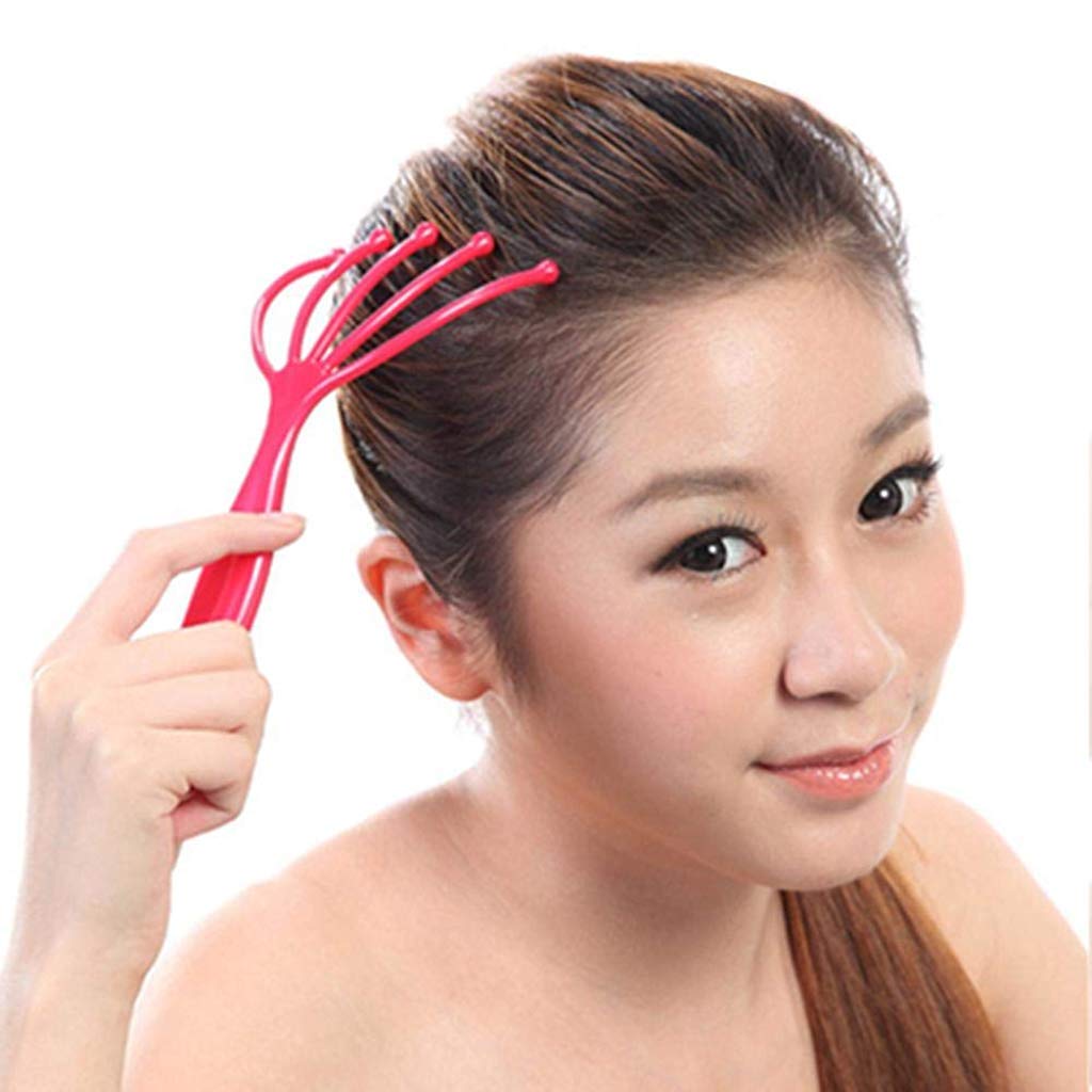 Zilotyshopping Five Claw Head Massager – Manual Scalp Relaxation Massager for Stress Relief, Blood Circulation & Deep Head Massage - Image 5