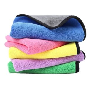Zilotyshopping Microfiber Cleaning Towel 30 × 40 cm – Soft, Highly Absorbent Multipurpose Cleaning Cloth