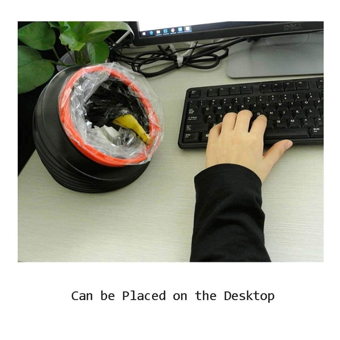 Zilotyshopping Folding Dustbin Storage Trash Bin – Collapsible Hanging Garbage Bin for Kitchen, Car & Cabinet | Space Saving, Durable & Easy to Use - Image 2