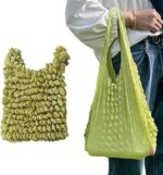 Zilotyshopping Magic Stretch Bag – Expandable Reusable Carry Bag for Groceries, Shopping & Travel | Strong Elastic Design, Lightweight & Durable