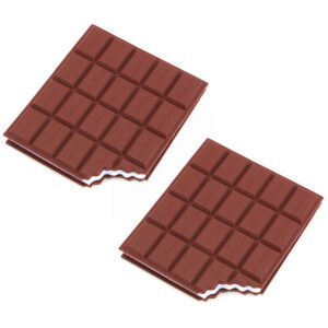 Zilotyshopping Chocolate Shape Notebook – Creative Novelty Notepad for Kids & Students | Cute Design, Portable & Fun Stationery Gift