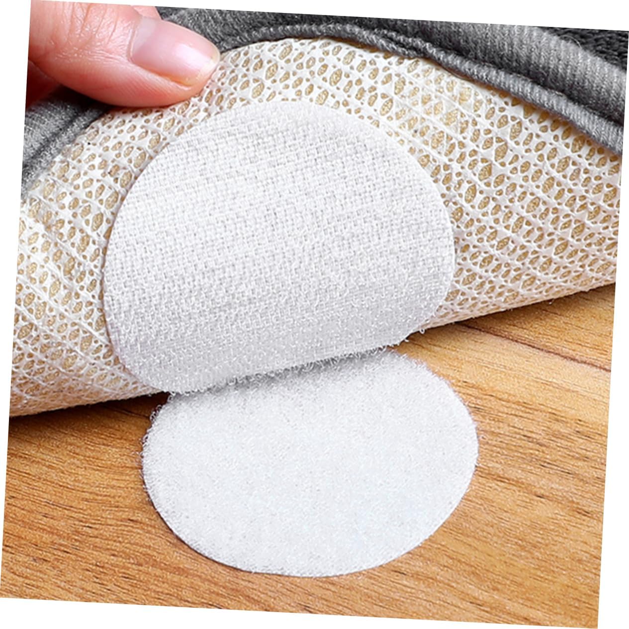 Zilotyshopping 5 Pcs Round Self Adhesive Velcro – Strong Stick Hook & Loop Fastener Pads for Wall, Home & Office Use | Reusable, Durable & Easy Install - Image 7