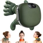 Zilotyshopping Shoulder & Neck Massager with Heat – Deep Tissue Electric Massager with Dual Speed & Dual-Zone Heating for Neck, Back & Legs Pain Relief