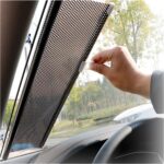 Zilotyshopping Sunshade Roller Blinds 40×125 cm Black – UV Protection Window Roller Curtain for Home, Office & Car | Heat Blocking, Privacy & Easy Installation
