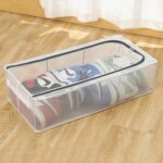Zilotyshopping Clear Foldable Shoe Bag (Small) – Transparent Travel & Storage Organizer