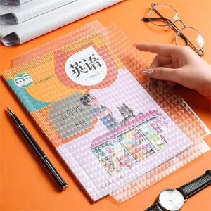 Zilotyshopping 30 Pcs Transparent Book Cover Set (Small, Medium & Big) | Waterproof & Reusable Book Protection Covers for School