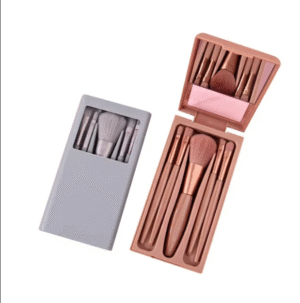 Zilotyshopping 5 Pcs Makeup Gift Set – Complete Beauty Kit with Essential Cosmetic Tools for Face & Eye Makeup | Stylish, Travel Friendly & Beginner Ready